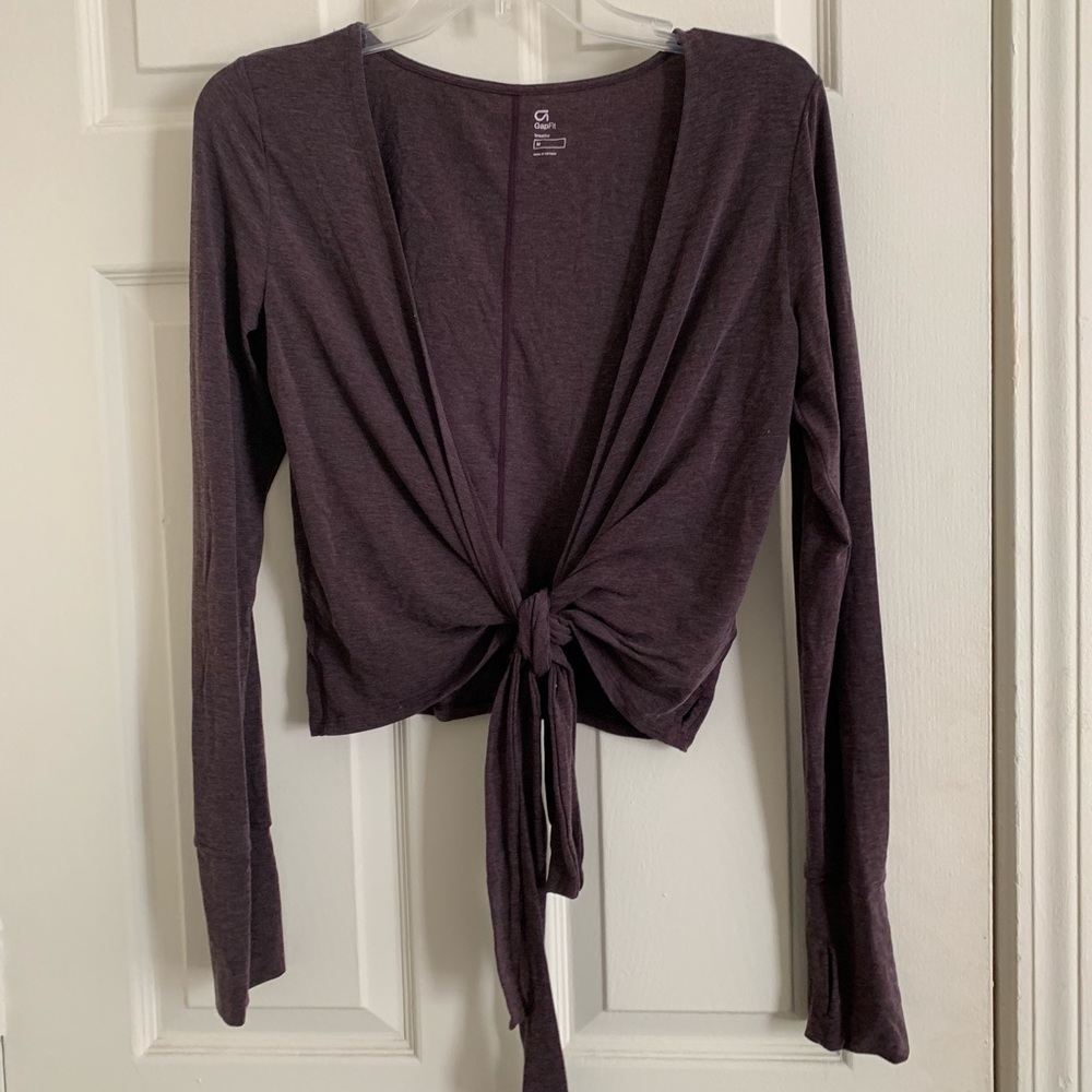 Gap Fit Breathe Purple Yoga/Pilates/Barre Wrap